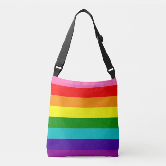Rainbow LGBT gay flag Tas (Voorkant)