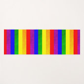 Rainbow LGBT Pride Yoga Mat (Voorkant (horizontaal))