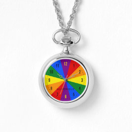 Rainbow LGBTQ American Pride Diversity Starburst Horloge