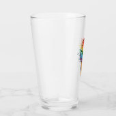 Rainbow LGBTQ+ Pride Ice Cream Glas (Rechts)