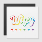 Rainbow LGBTQIA Lesbian Gay Support (Voorkant / Achterkant)