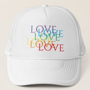 RAINBOW LIEFDE Trucker Hoed Trucker Pet