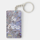 Rainbow Light Crystal Photography SO EXTRA Sleutelhanger (achterkant)