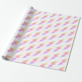 Rainbow Lightning Bolt Cadeaupapier