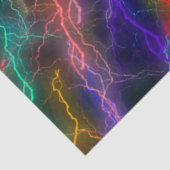 Rainbow Lightning tissuepapier (Detail)