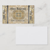 Rainbow LightWorker Reiki Cartes de visite spiritu (Devant / Derrière)