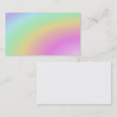 Rainbow LightWorker Reiki Spirituele Visitekaartje (Voorkant / Achterkant)