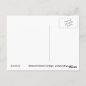 Rainbow Llamas Briefkaart (Achterkant)