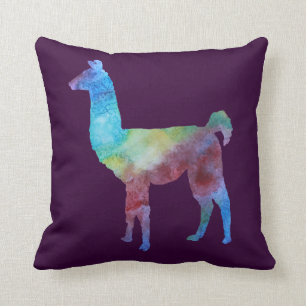 Rainbow Llamas Kussen