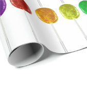 Rainbow Lollipop-opvulpapier Cadeaupapier (Rol Hoek)