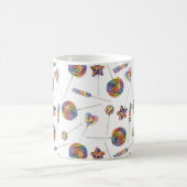 Rainbow Lollipops Coffee Mok (Center)