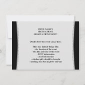 Rainbow Look "CÉLÉBRATION DE DIPLÔME !" Invitation (Dos)