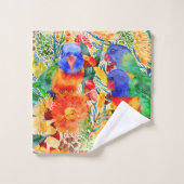 Rainbow Lorikeet Garden (Gant de toilette)