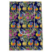 Rainbow Lorikeet Medium Cadeauzakje (Achterkant)