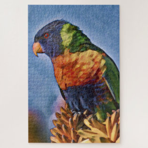 Rainbow Lorikeet Parrot Bird Legpuzzel