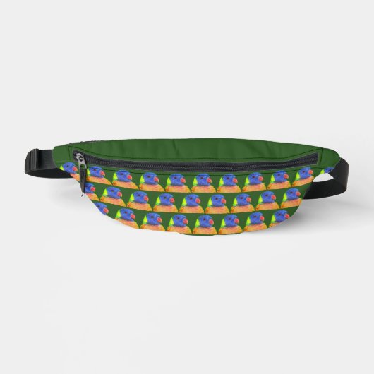 Rainbow Lorikeet Parrot Motif (Recto)