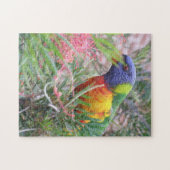 Rainbow Lorikeet Puzzle Legpuzzel (Horizontaal)