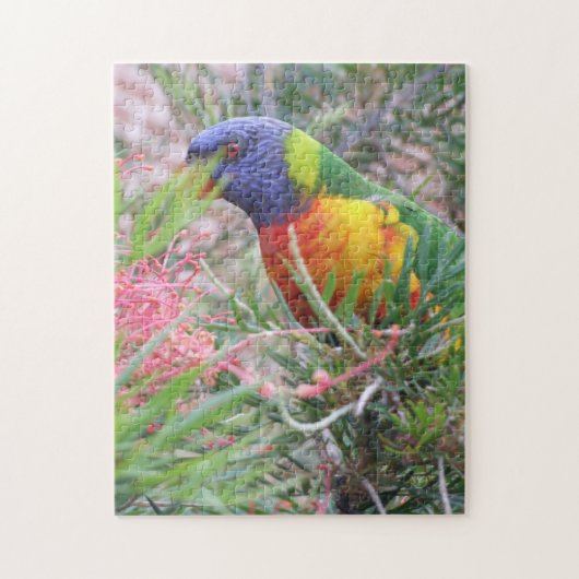 Rainbow Lorikeet Puzzle Legpuzzel (Verticaal)