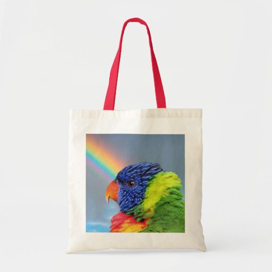 Rainbow Lorikeet Tote Bag (Voorkant)