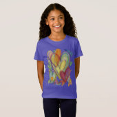 Rainbow Loss Hearts Art Custom TShirt (Devant entier)