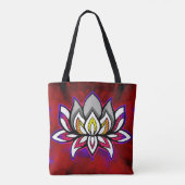 Rainbow Lotus Draagtas (Achterkant)