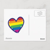 RAINBOW-LOVE BRIEFKAART (Achterkant)