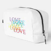 RAINBOW LOVE Dopp Kit Bag Toilettasje (Rechterhoek)