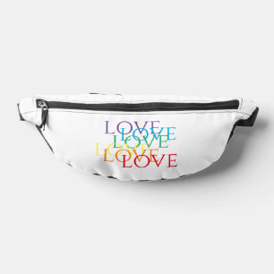 RAINBOW LOVE Fanny Pack Heuptasje