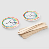 Rainbow Love Handwaaier (Niet-gemonteerd)