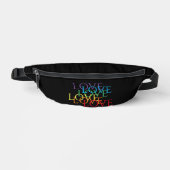 RAINBOW LOVE II Fanny Pack (Recto)