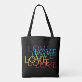RAINBOW LOVE II Sac fourre-tout à épaule (Dos)