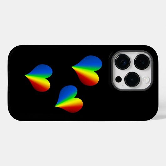 Rainbow Love - iPhone / iPad case (Achterkant (horizontaal))