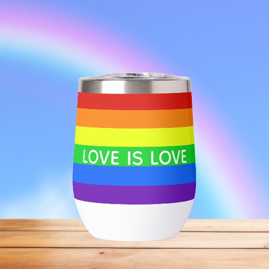 Rainbow Love is Love Gay pride