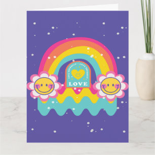 Rainbow Love jezelf Kaart