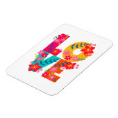 Rainbow Love Magneet (Linkerzijde)