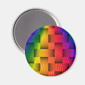 Rainbow Love_ Magneet (Voorkant / Achterkant)