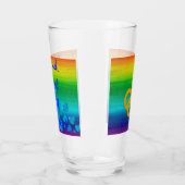 Rainbow Love Man Glas (Links)