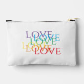 RAINBOW LOVE Petit sac de poche à accessoires (Verso)