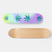 Rainbow Love Skateboard (Horizontaal)