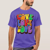 Rainbow Love T-shirt (Voorkant)