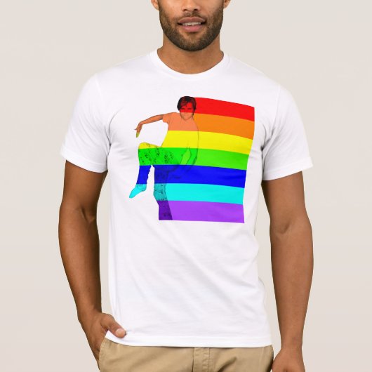 Rainbow Love T-shirt (Voorkant)