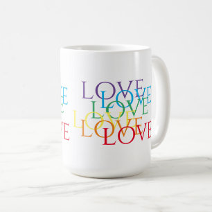 RAINBOW LOVE Tall White Mok