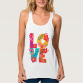 Rainbow Love Tanktop (Voorkant)