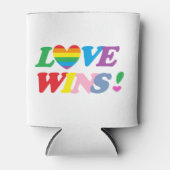 Rainbow Love Wins Koelbox Blikjeskoeler (Voorkant)
