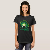 Rainbow Lucky Bartending Leprechaun Bartender St P T-shirt (Voorkant volledig)