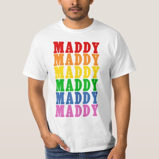 Rainbow Maddy T-shirt (Voorkant)