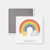 Rainbow Magnet Magneet (Voorkant / Achterkant)