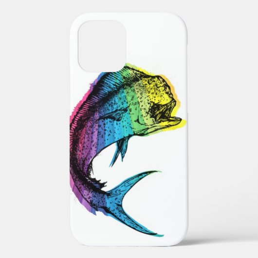 Rainbow Mahi Mahi Coque-Mate coque iphone (Verso)