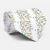 Rainbow Mallets Stropdas (Opgerold)