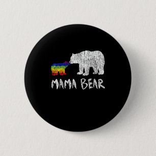 Rainbow Mama Beer altijd altijd voor altijd liefde Ronde Button 5,7 Cm